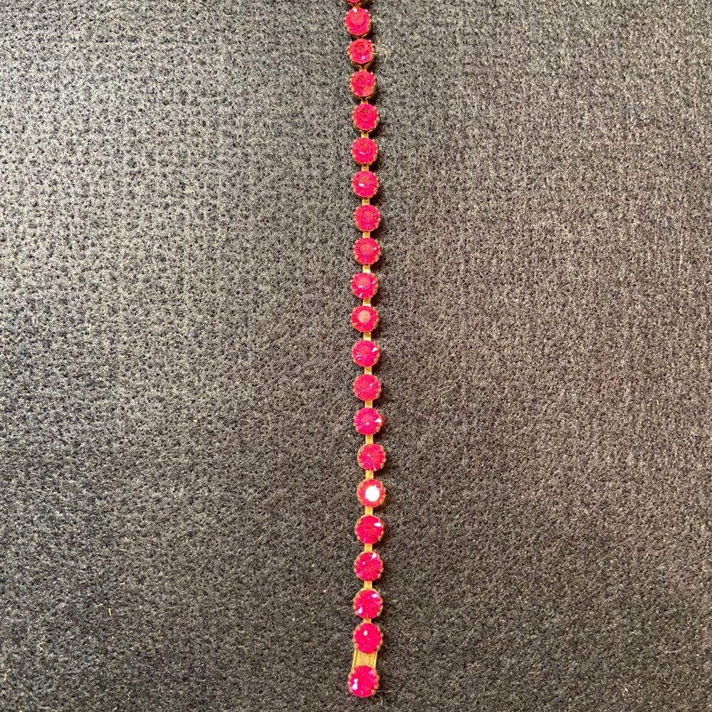 COPY - Hot Pink CZ Bracelet